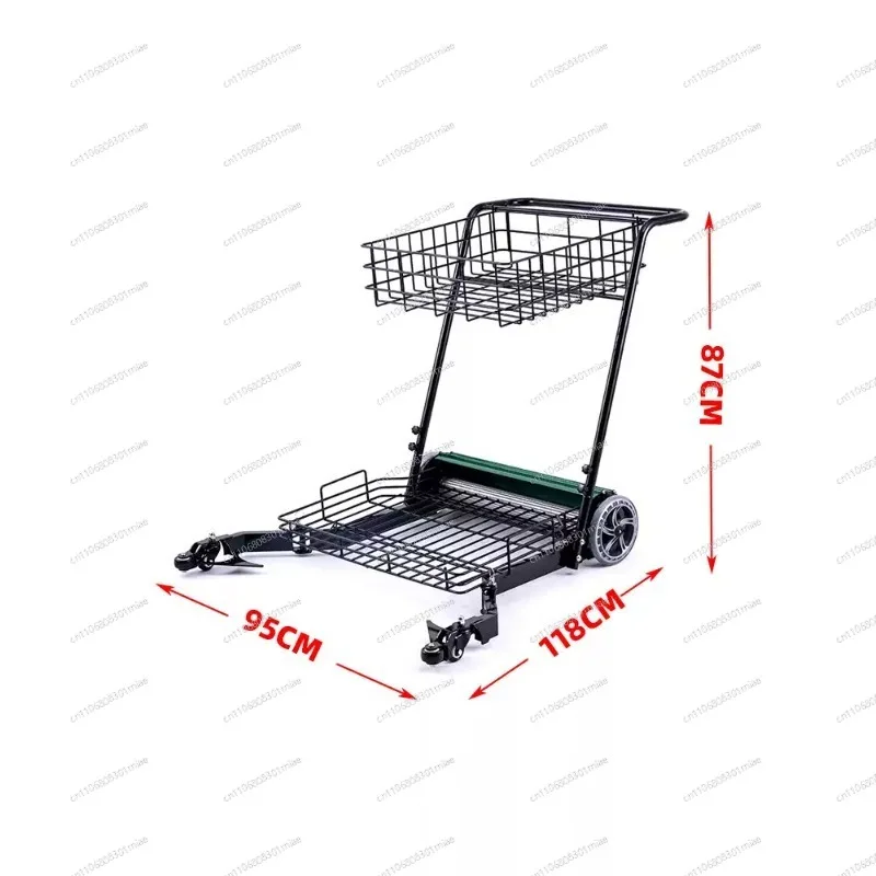 Multifunctional Aluminium Metal Tennis Ball Cart, Sports Training Auxiliary Equipment