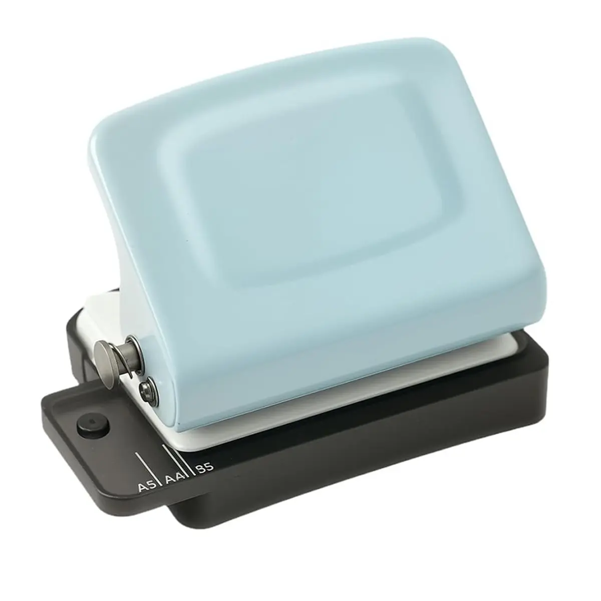 【TODAY-BUY】~@ 1 Stück tragbarer Mini-Locher mit 6 Löchern für Planer – DIY-Buchbinder für A4/A5/B5-Papier, ideal für die Schule