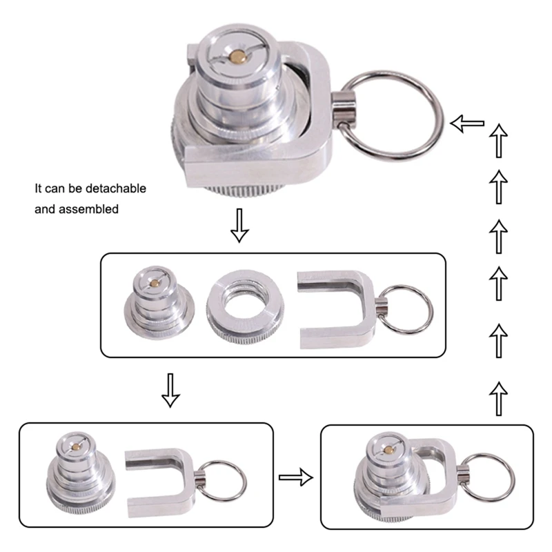 CO2 Quick Adapter No Need To Cut Fit For Soda Water Bubbler DUO Terra Art, Soda Maker Valve Refill Accessories TR21-4