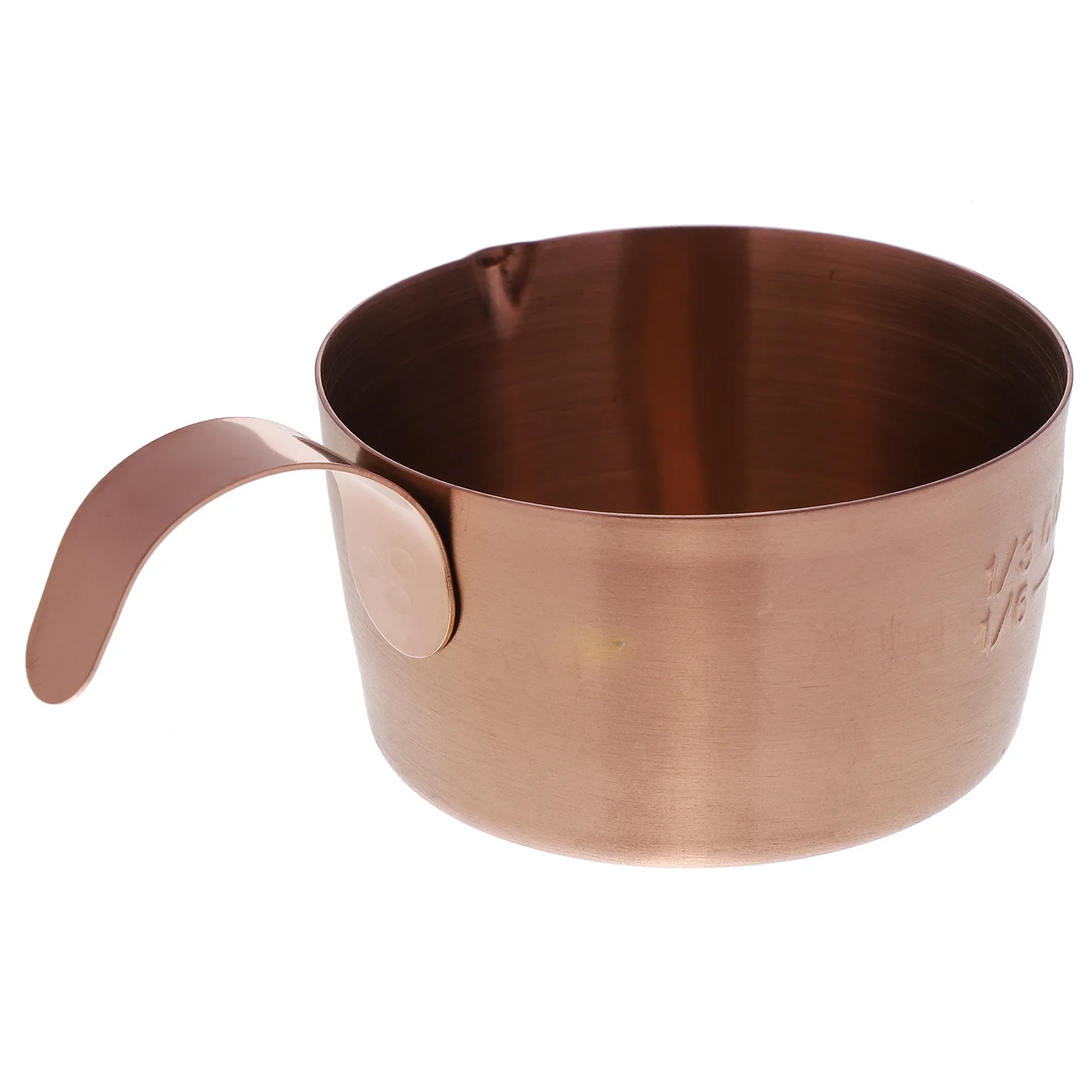 

Stainless Steel Sauce Cup 304 Small Measuring Pitcher Coffee Creamer Milk Frothing Jug Pitcher Measuring Cup