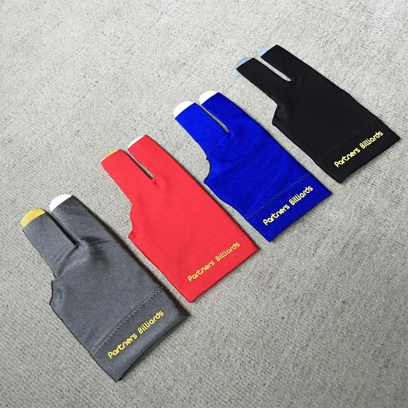 Snooker Billiard Glove Billard Gloves 3 Fingers Smooth Biliardo Guanti Accessories Fingerless Gloves Non Slip Billiards Gloves