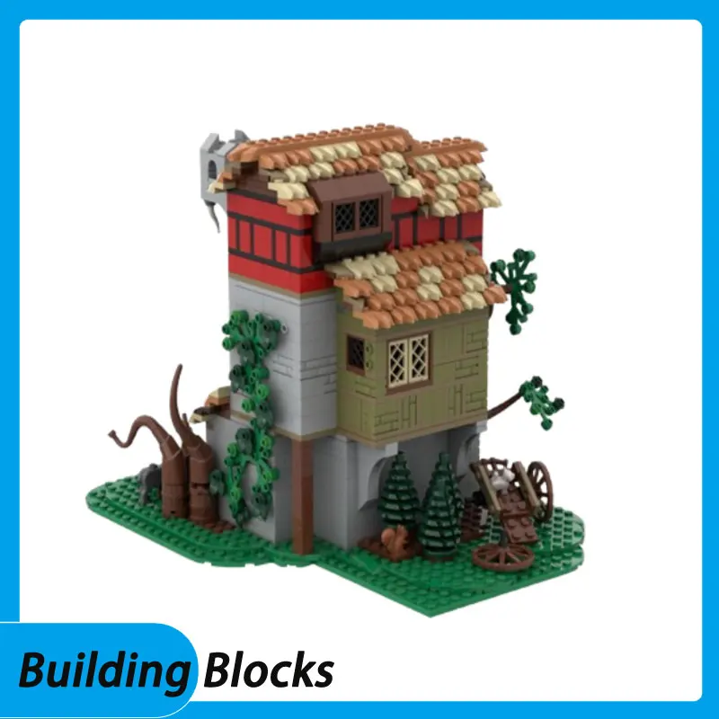 

Spot MOC-217587 952pcs small particle assembly building blocks educational toy model gift set ornaments