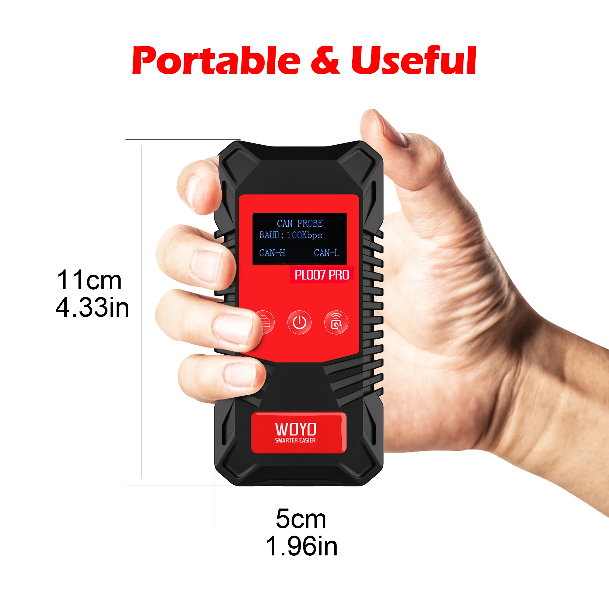 PL007 PRO 3.0 CAN BUS Tester mit Wireless-Signalempfänger, LIN BUS Analyzer & PWM-Signal Detektor für Kfz-Diagnose – Detail 12