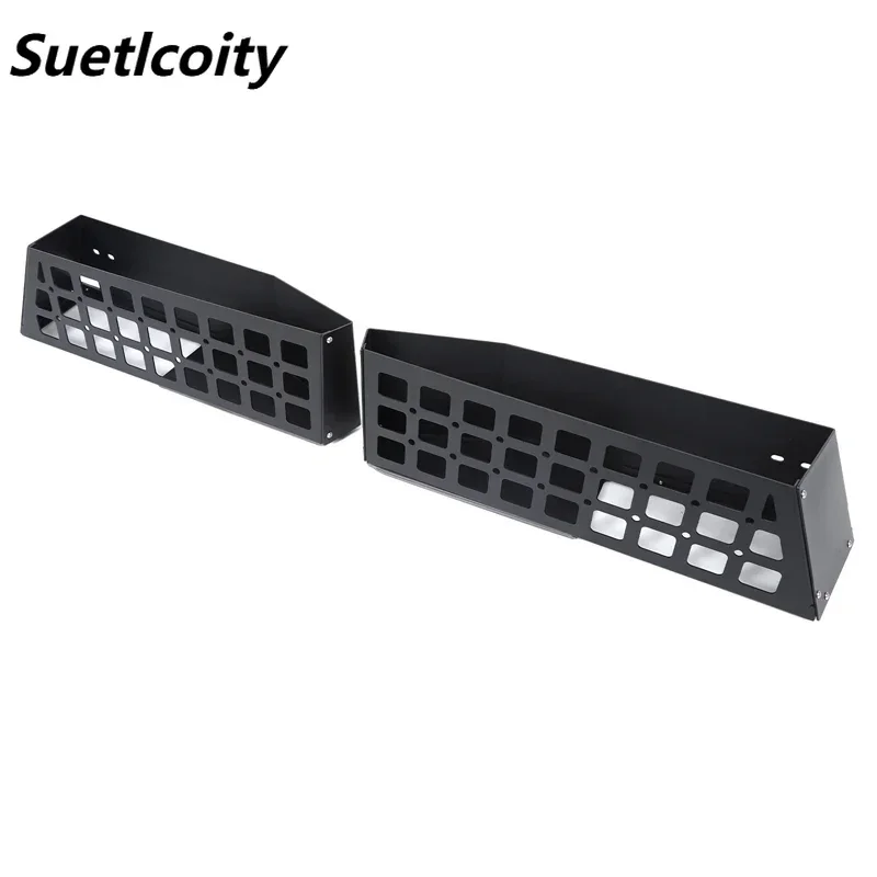 

Suetlcoity For Toyota Land Cruiser Prado 250 LC250 24-25 Car Trunk Side Storage Box Multifunctional Organizer Basket Accessories