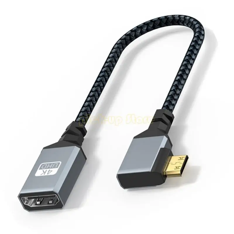 Q5WA ก้าวหน้าวิดีโออะแดปเตอร์ตัวผู้ตัวเล็กสำหรับวิดีโอ 4K แสดงความละเอียด 4K60Hz