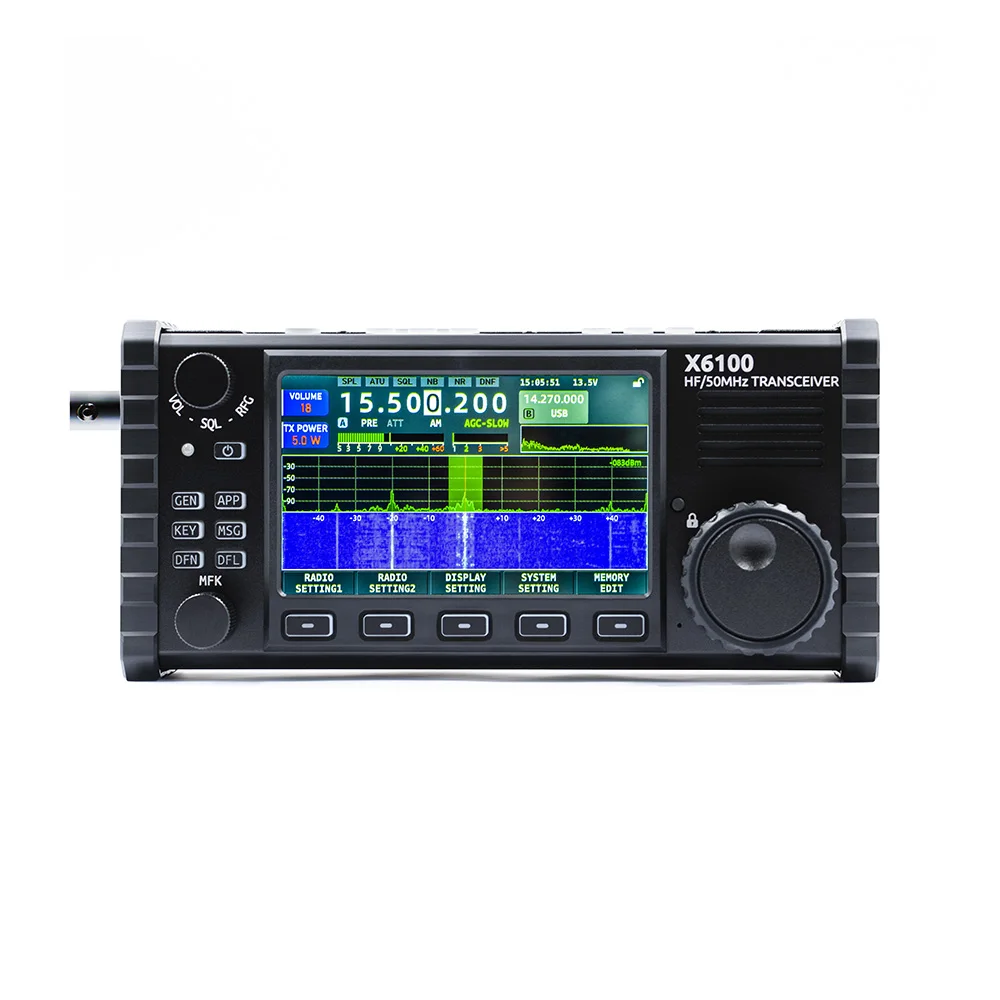 Xiegu X6100 ultra portable shortware transceiver radio Xiegu x6100