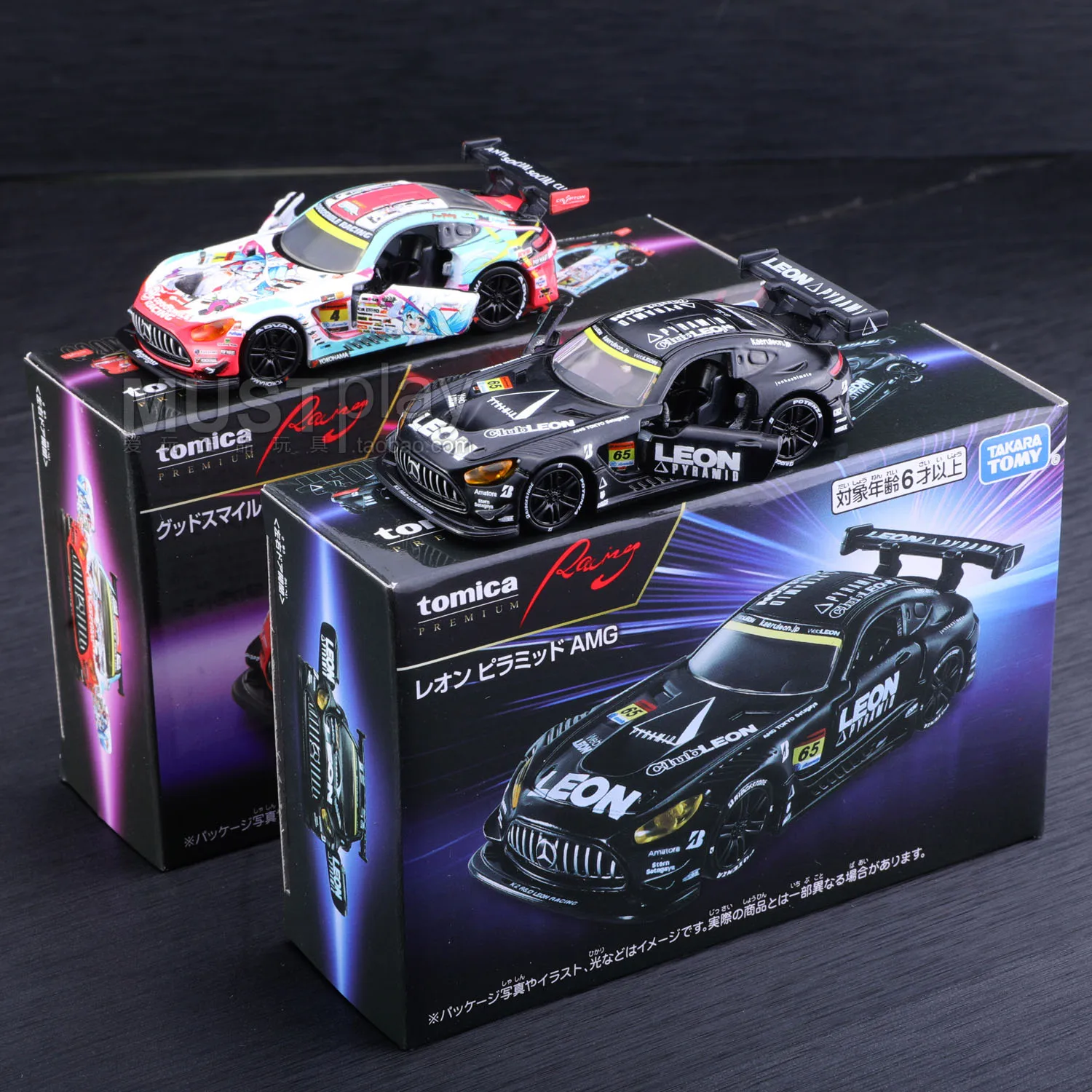 TAKARA TOMY Tomica Nowy GT3 Leon Racing Alloy Zabawka Samochodowa Odlew Metalowy Model Prezent