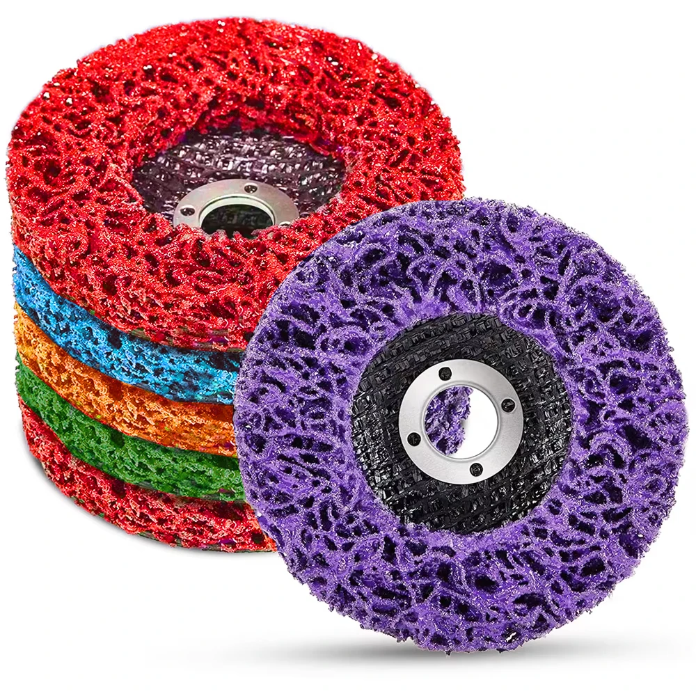 

100/115/125mm Diamond Grinding Flap Disc for Angle Grinder - Paint Rust Removal, Metal Wood Polishing Abrasive Tool