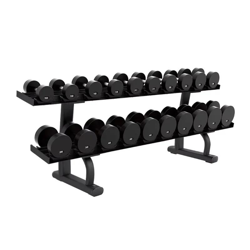 Single-Tier Dumbbell Storage Rack Open Design Easy Access Simple Efficient Solution For Home And Gym Fitness