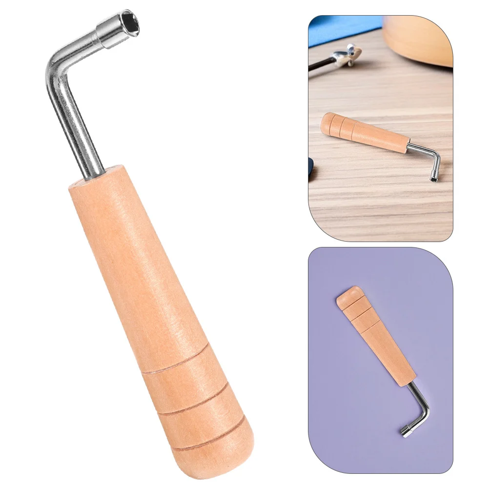 5 قطعة Lyre القيثارة ضبط وجع مقبض خشبي المحمولة تصميم الدقة تعديل ل أدوات سلسلة ضبط وجع