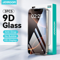 Joyroom 1/2/3pcs HD Glass For iPhone 16 15 14 13 12 Pro Max Screen Protector For iPhone 16 Pro Max Glass Tempered Glass