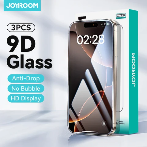 Защитное стекло Joyroom HD для iPhone 12-18 Pro Max, закаленное, 1/2/3 шт. — фото товара