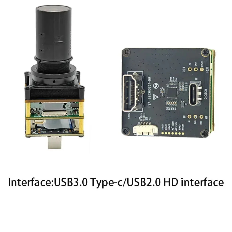 Module de caméra USB 3.0 4K 8MP HD Starlight IMX585 avec Interface HD type-c, éclairage 0.0001LUX, conforme à UVC, Plug and Play
