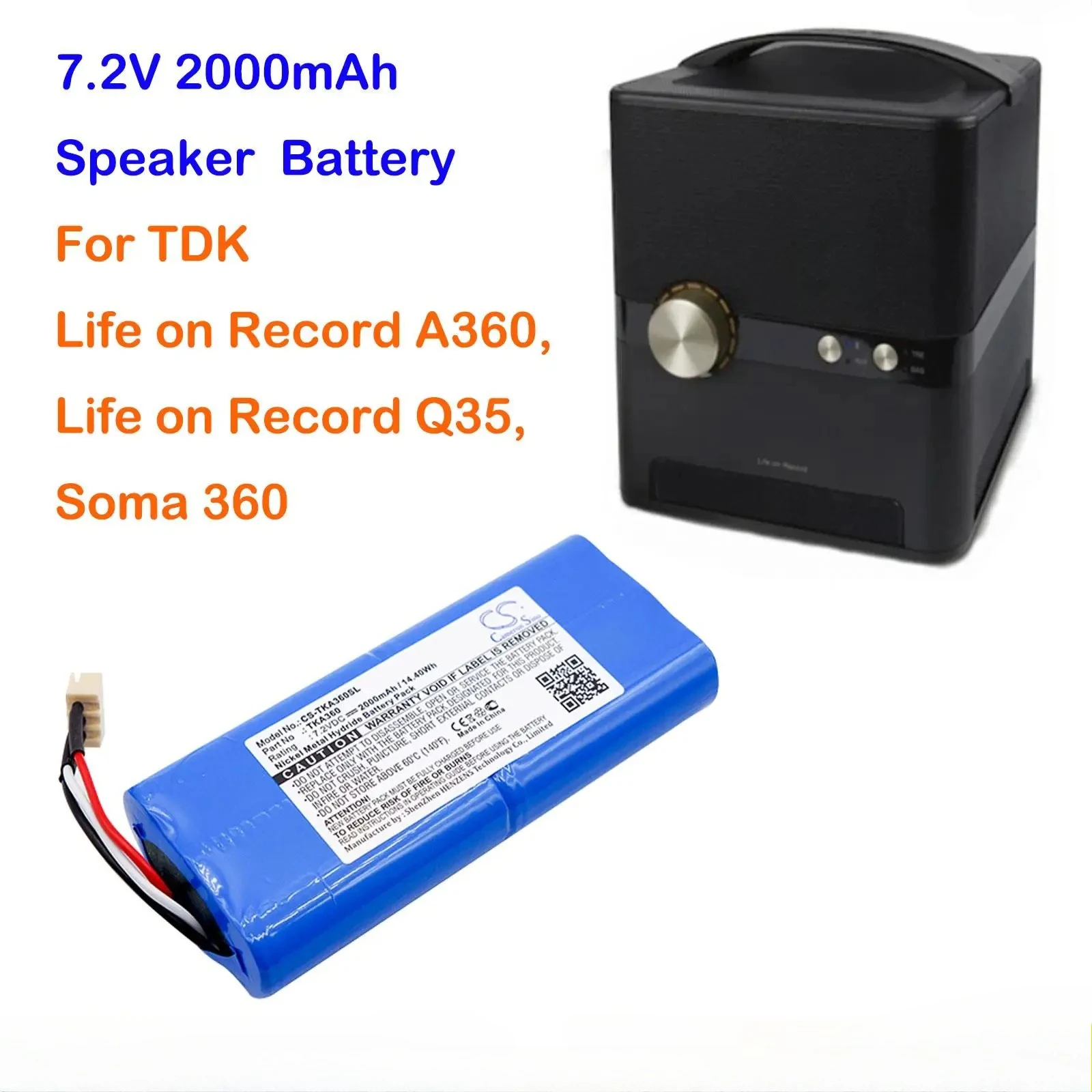 100% New 2000Mah Sp…