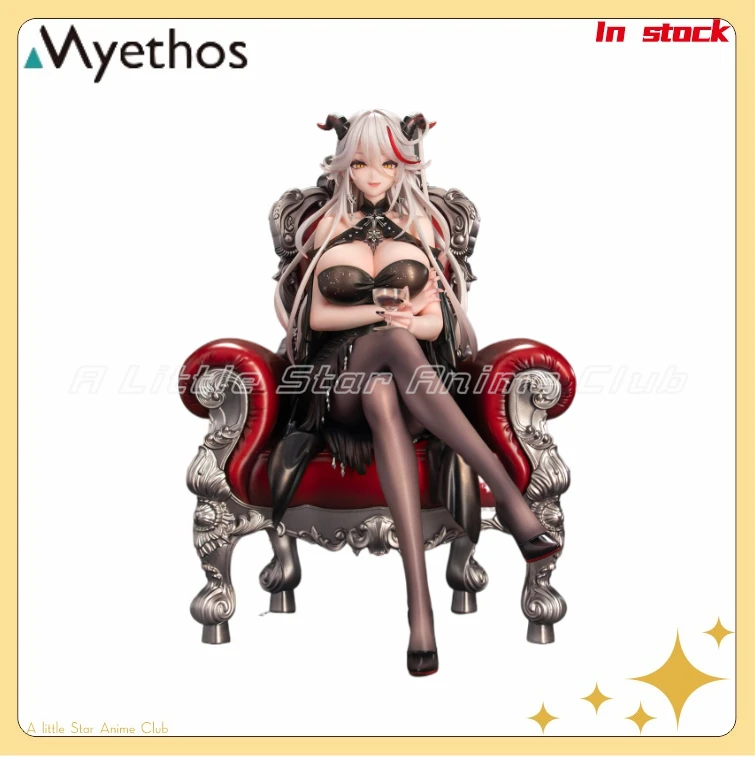 

In Stock Original Myethos Azur Lane KMS Agir Rosy Celebration 1/7 Animation Figures Model Collection Gift Toys