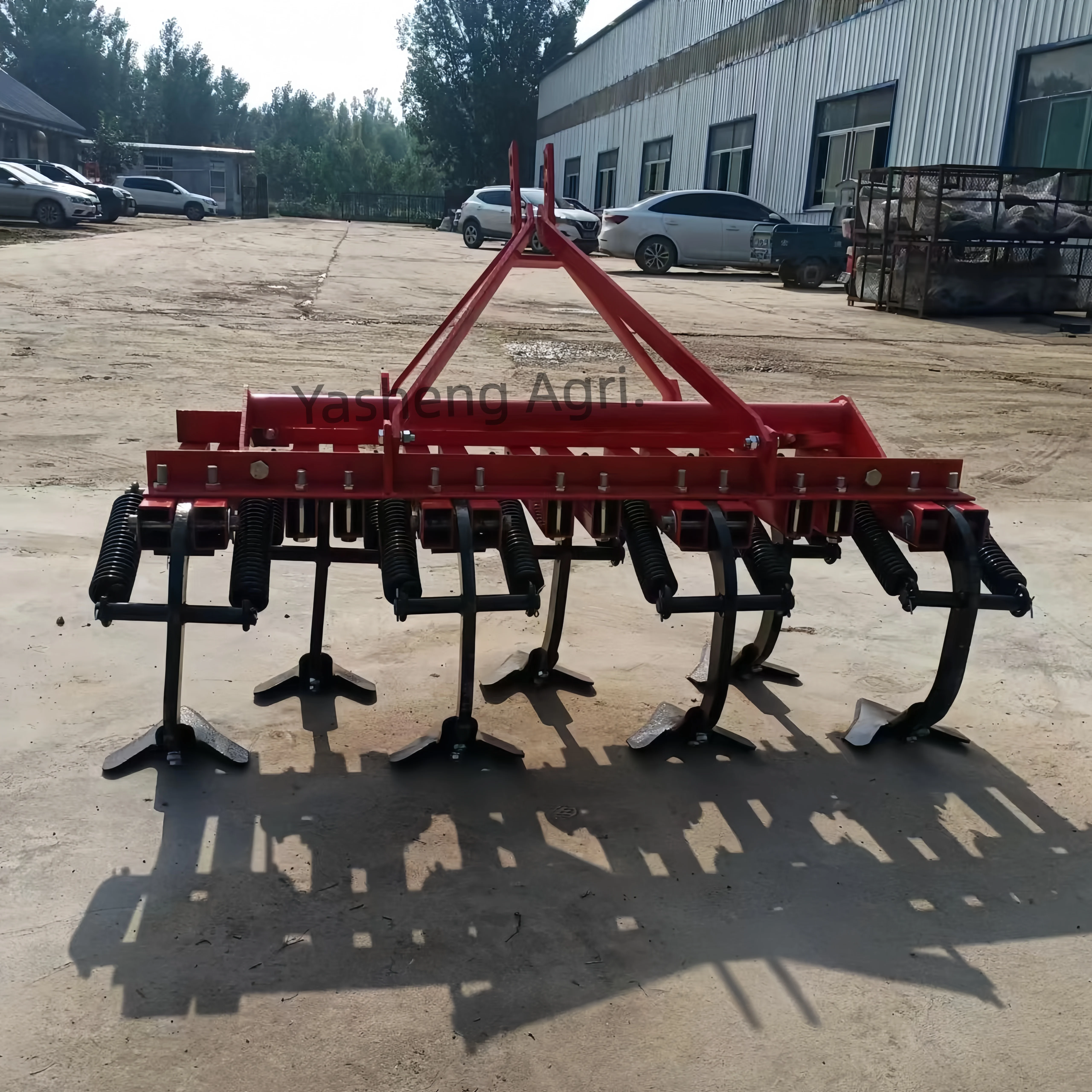 Hot Sale Compact Tractor 3-Point Cultivator Farm Spring Cultivator with Core Bearing Component