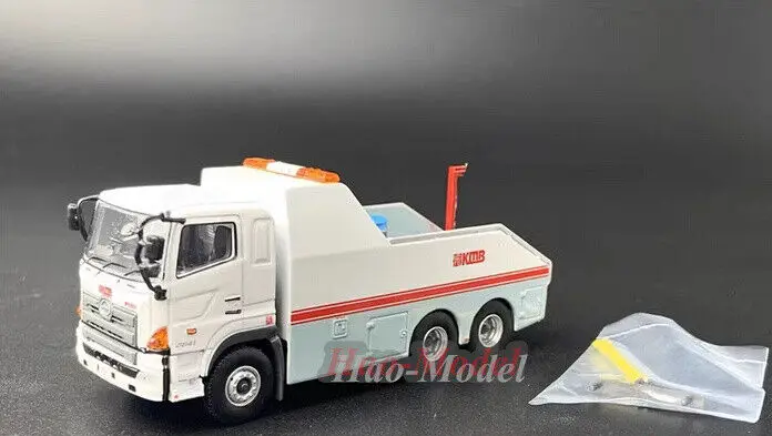 Tiny 1:76 For Hino 167# Hong Kong KMB tractor Car model Alloy Diecast Simulation Toy Boys Birthday Gift Hobby Display Ornaments