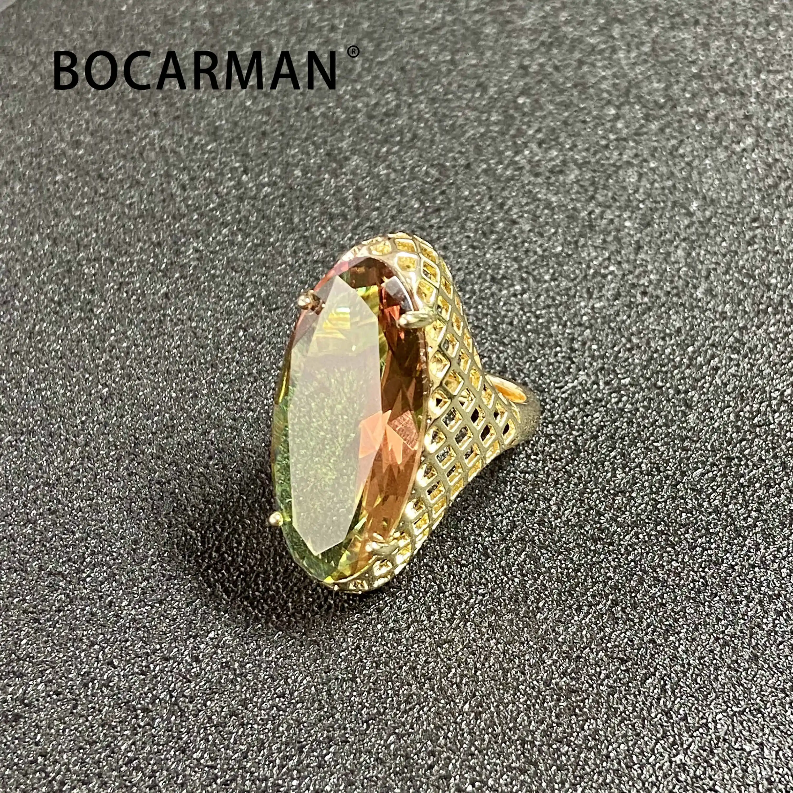 Ovaler, farbwechselnder Zultanit-Ring für Damen, lichtempfindlicher Sultanit-Edelstein, elegantes Statement-Geschenk, klassisches Design. – Detail 10
