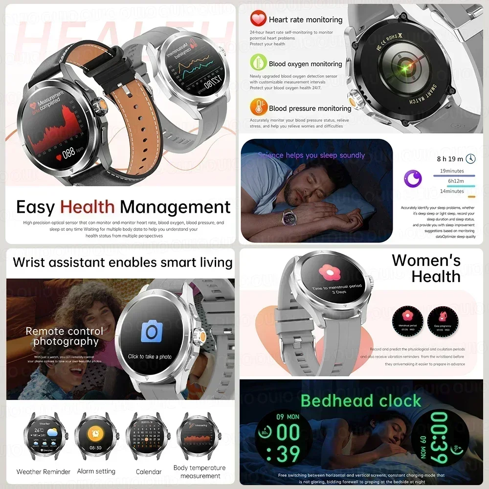 جديد لشاومي S4 الترا ماكس ساعة ذكية للرجال نظام تحديد المواقع سوار رياضي HD شاشة معدل ضربات القلب النوم كشف الصحة BT دعوة الساعات الذكية #4