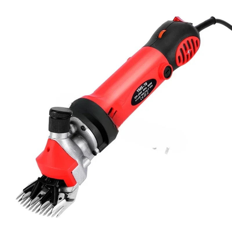 For 900W 6 Gears Speed Electric Sheep Goat Shearing Machine 220V Trimmer Tool Wool Scissor Cut Machine With Box 9 Teeth Clipper