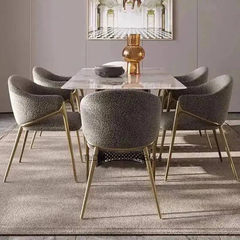 Wedding Accent Nordic Luxury Dining Chairs Designer Ergonomic Portable Events Minimalist Dining Chairs Stoel Salon Furniture