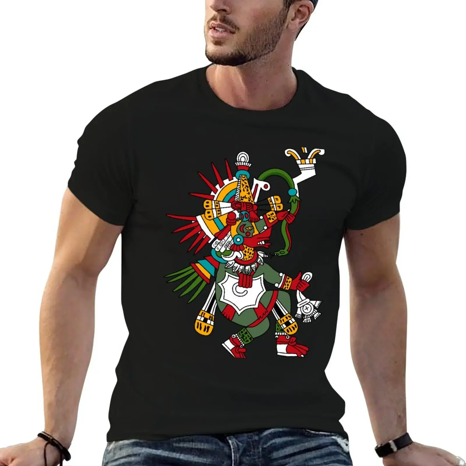 Quetzalcoatl T-Shirt rapper graphic tees shirts graphic tees aesthetic clothes graphic t shirt vintage men t shirt