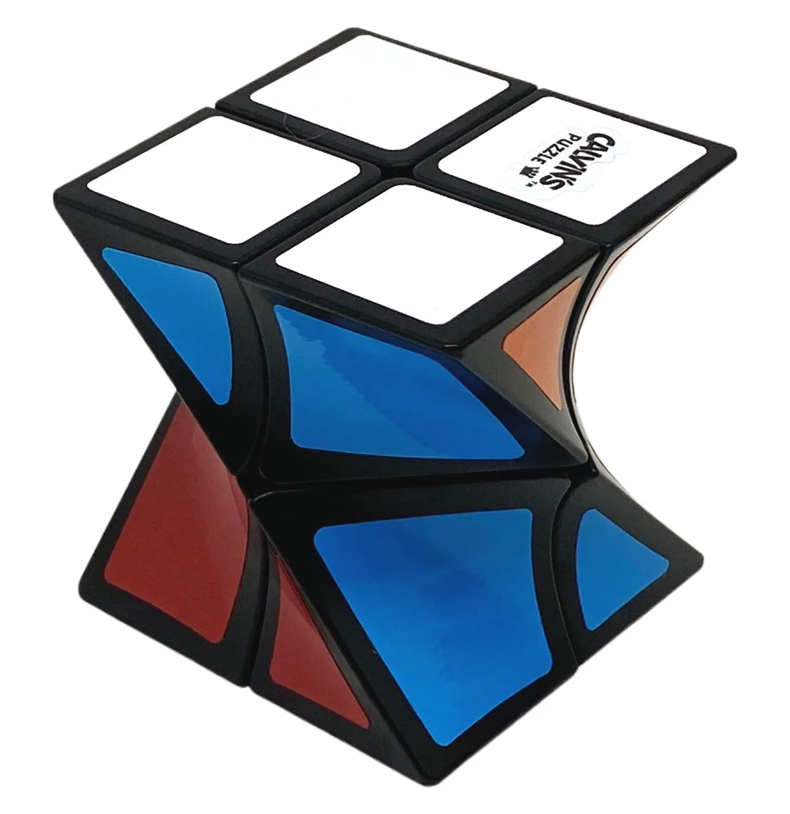 

Calvin Twist Cube 2x2 Cube странной формы головоломка куб без наклеек игрушки-головоломки детский подарок