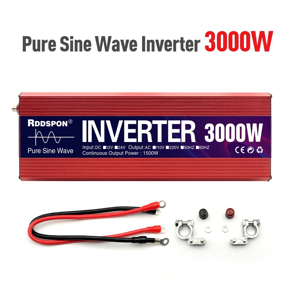 

3000w 12v 110v difference of prices dedicated link