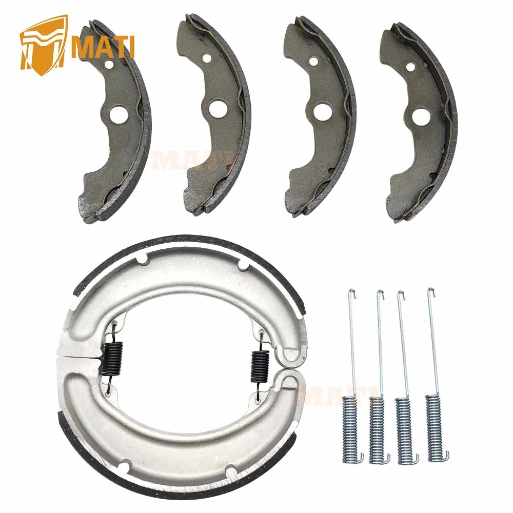 M MATI Front Left Right & Rear Brake Shoes for Honda TRX300 TRX300FW Fourtrax 300 4X4 1988-2000 06450-HC5-900 06430-HM5-A80