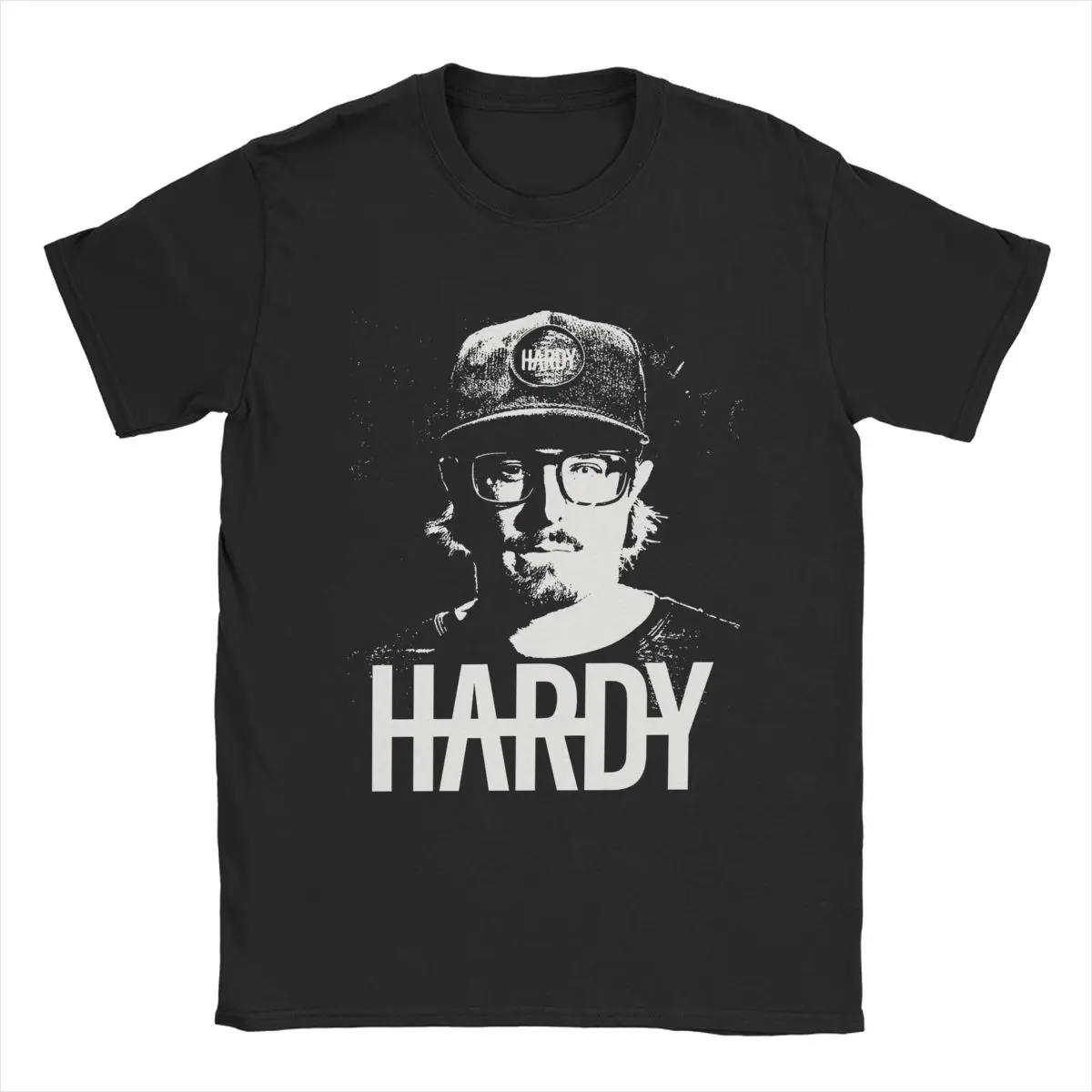 

Мужские футболки Hardy Tour, повседневные хлопковые футболки с круглым вырезом, новое поступление