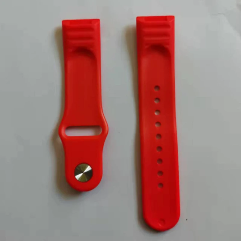 Special Color Silicone Strap for Y68 D20 Smart Watch Smartwatch TPU Belt D20 pro Bracelet Watchband DIY Accessories