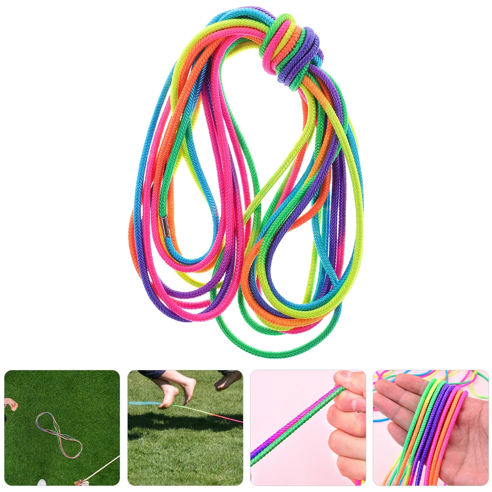 Banda de goma para saltar, cuerdas elásticas para fitness, alumnos de plástico de alta elasticidad