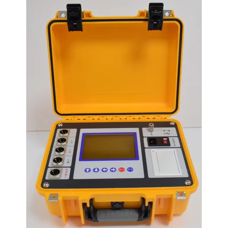 FA-8653B Li-Ion Capacitance Inductance Tester for Single Three Phase Capacitor Test Substation Reactor and Capacitor Bank