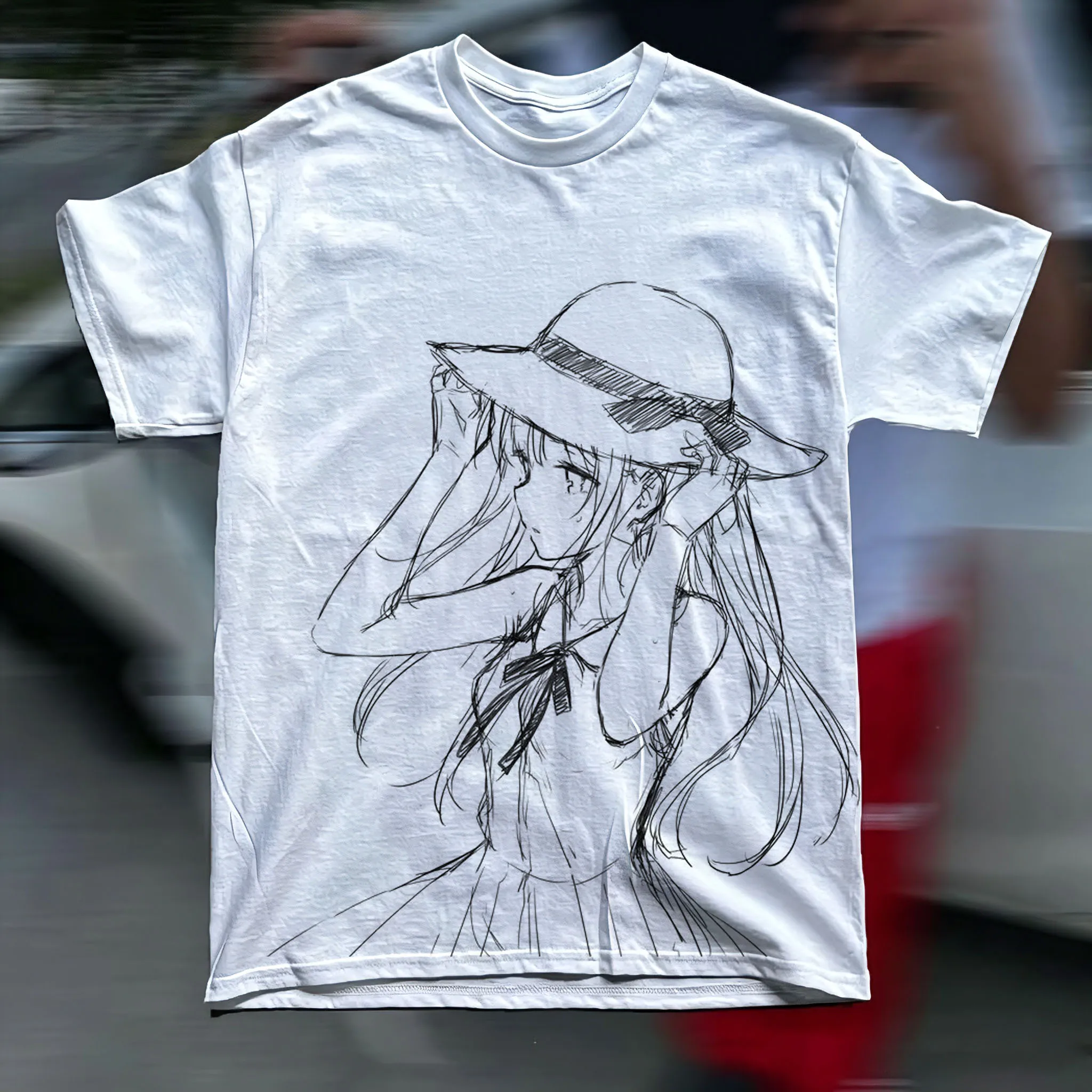 New Summer 2026 Collection: Comic-style girls' printed T-shirts, '90s retro cropped tops, Y2K-style and 2000s-style tops, unisex