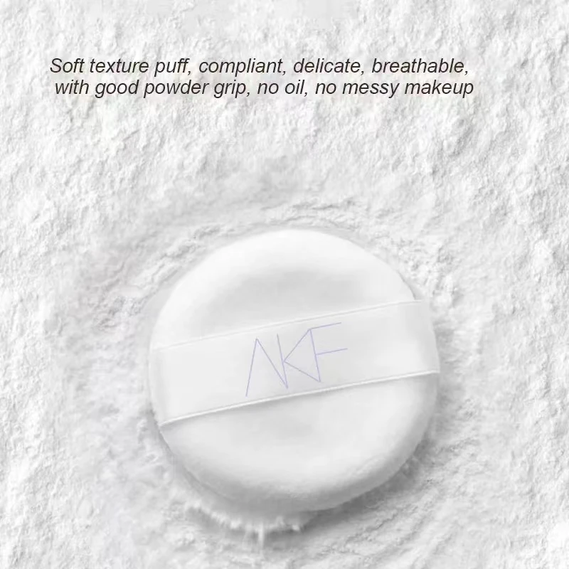 AKF loose powder, smooth, soft, lubricating, setting powder, waterproof, long-acting oil control, soft and glossy face concealer