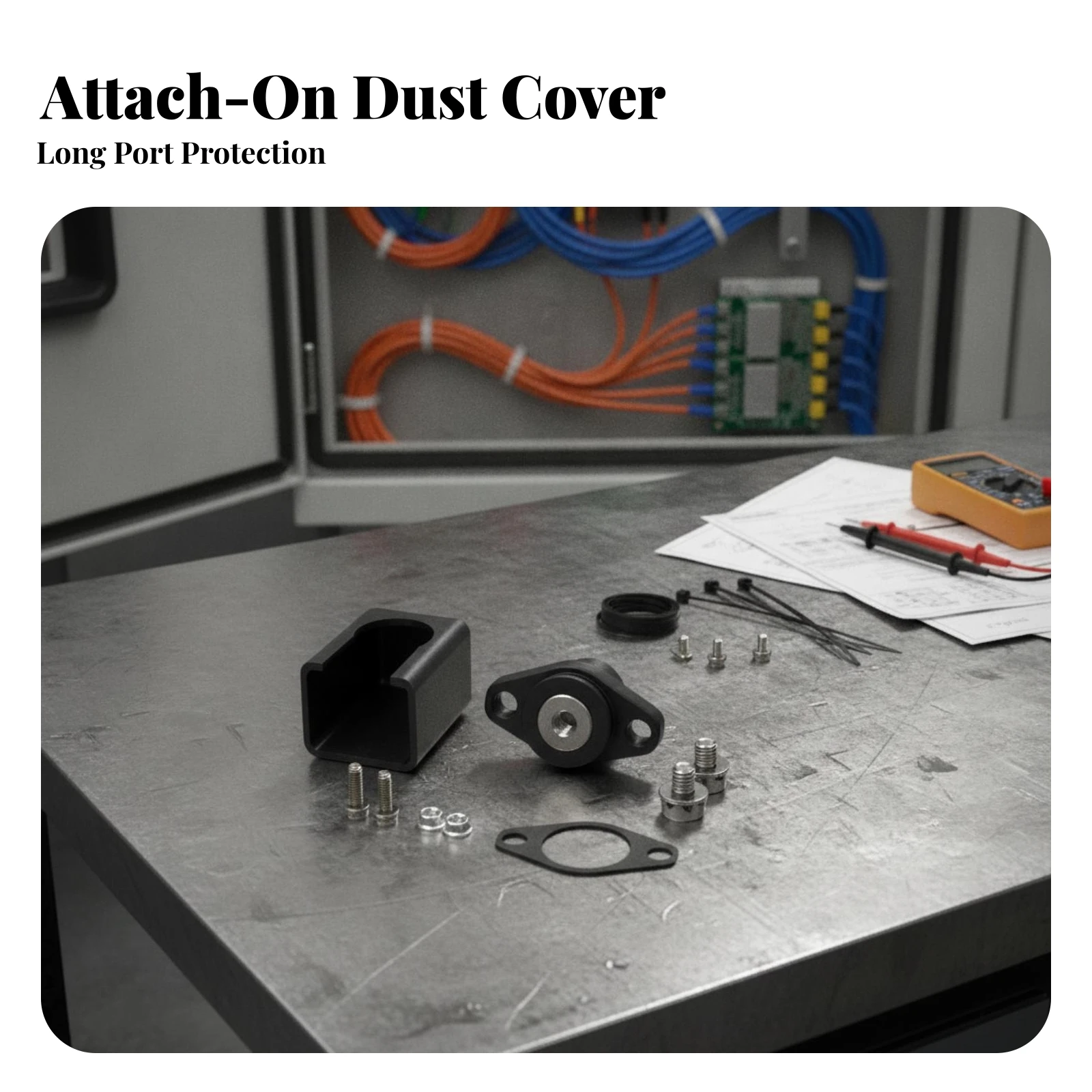 

Battery Terminal Connector Insulating Cover M8 Battery Terminal Auto Parts Mounting Flange Vehicle Hardware Screw Holes