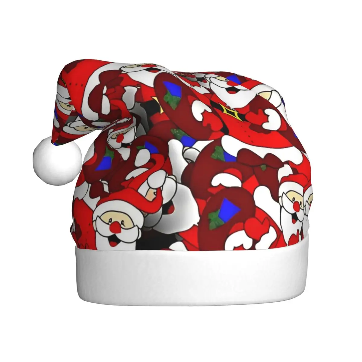Santa Christmas Christmas Hat for Adult Men Women Santa Hat Cap Cosplay Gifts