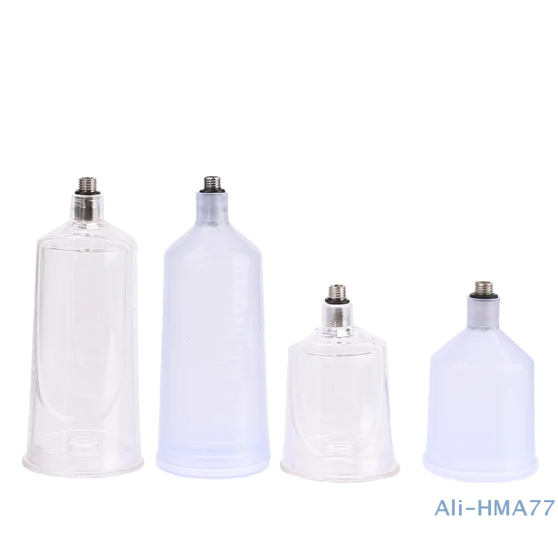 20/40 ml Leere PC Kunststoff Flasche Airbrush Jar Ersatz Air Pinsel Flasche für Hautpflege Airbrush Gesichts Nebel Sprayer zubehör