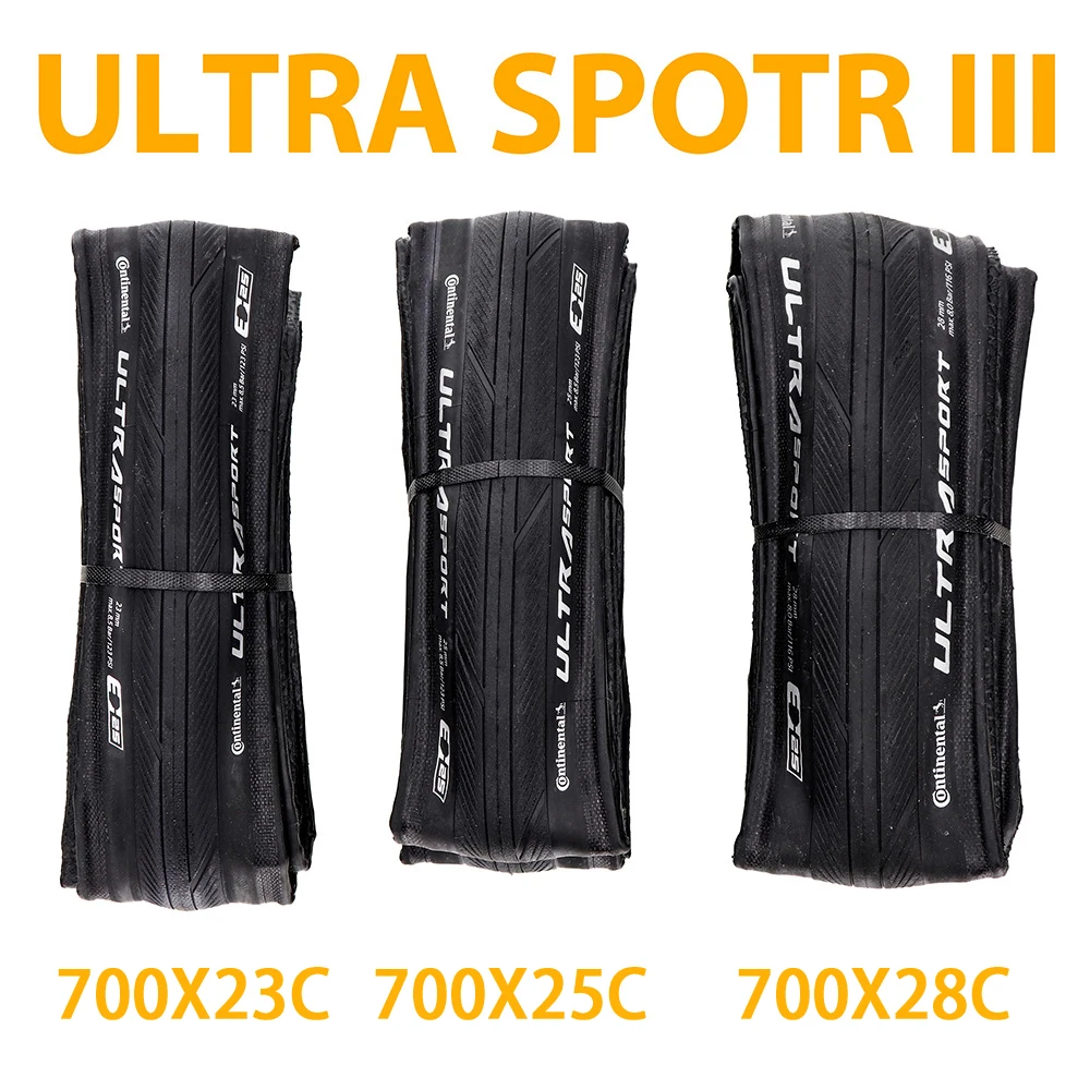 

Шина для шоссейного велосипеда Continental Ultra Sport III Grand Sport Race 700x2 3/25/28C, велосипедные Складные шины, Аксессуары для велосипеда