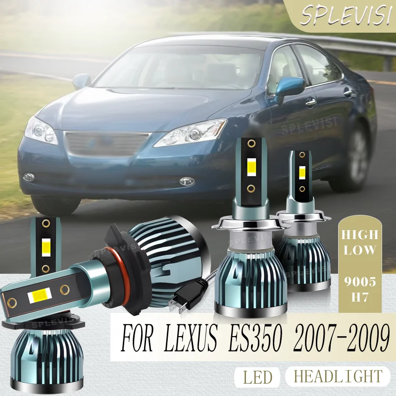 

Headlight high low beam LED Confident Night Driving Quick Setup Waterproof IP68 Lifespan 60000hrs For Lexus ES350 2007 2008 2009