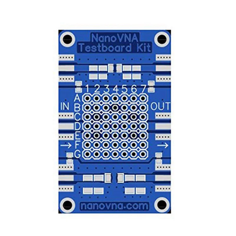 A02F-3X Nanovna Kit de placa de teste de analisador de rede vetorial para placa de teste de análise de rede Nanovna Placa de demonstração