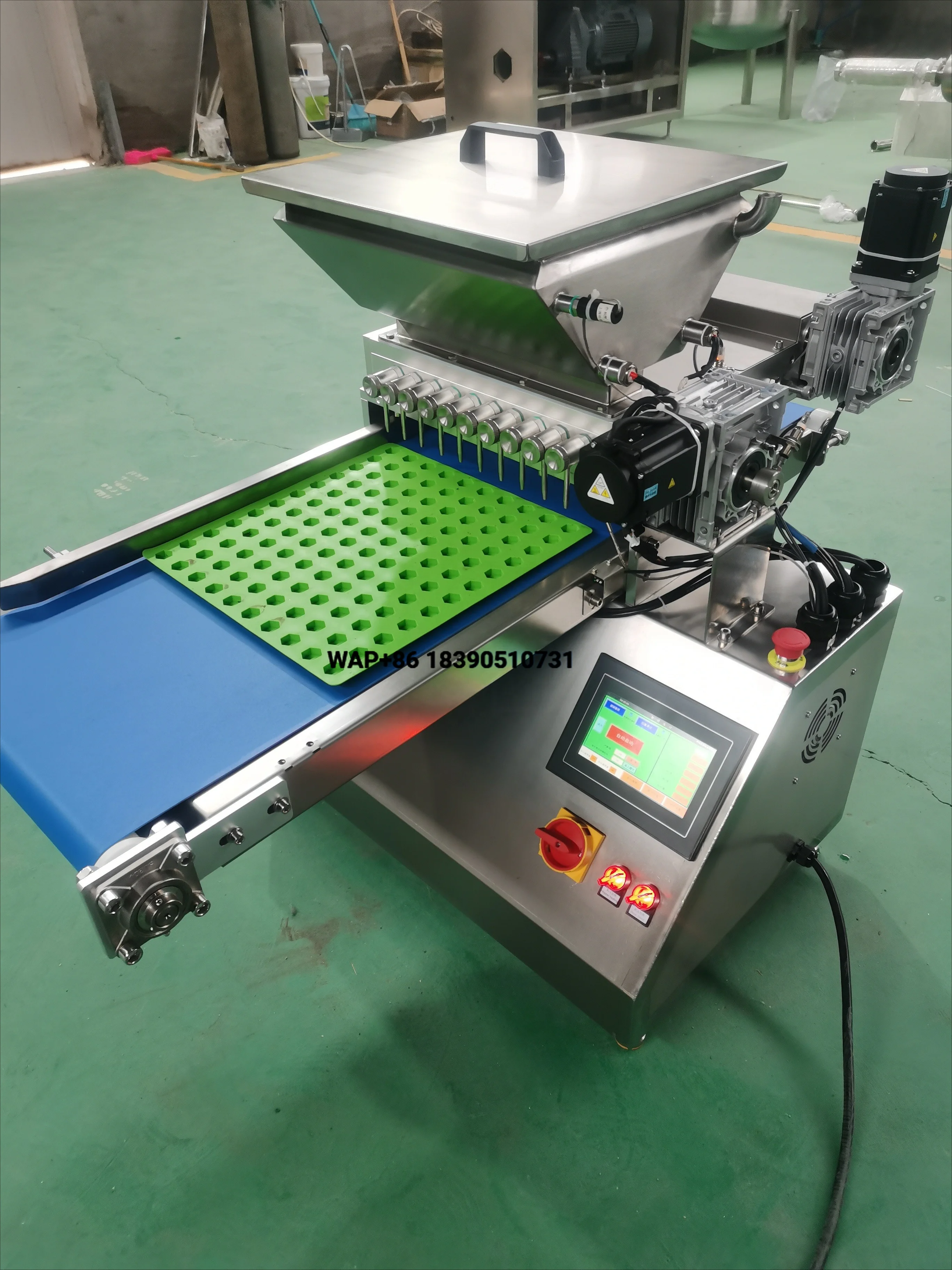 New Automatic Candy Production Machine for Soft Gummy Bears and Hard Liquids for Chocolate Candies Factories