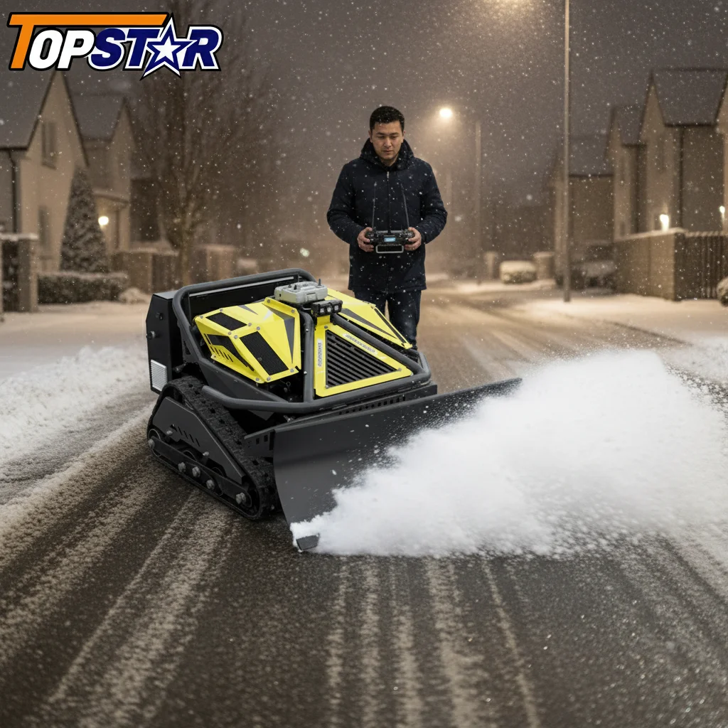 

Hot Sale 60L Remote Control Lawn Mower 200cc Cordless Heavy-Duty High Capacity Battery Cutting Height Adjust