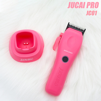 JUCAI PRO JC01 MINICANDY Men's Hair Clipper 8800 RPM DLC Blade Cordless Professional Hair Cutting Machine Hair Trimmer Haircut