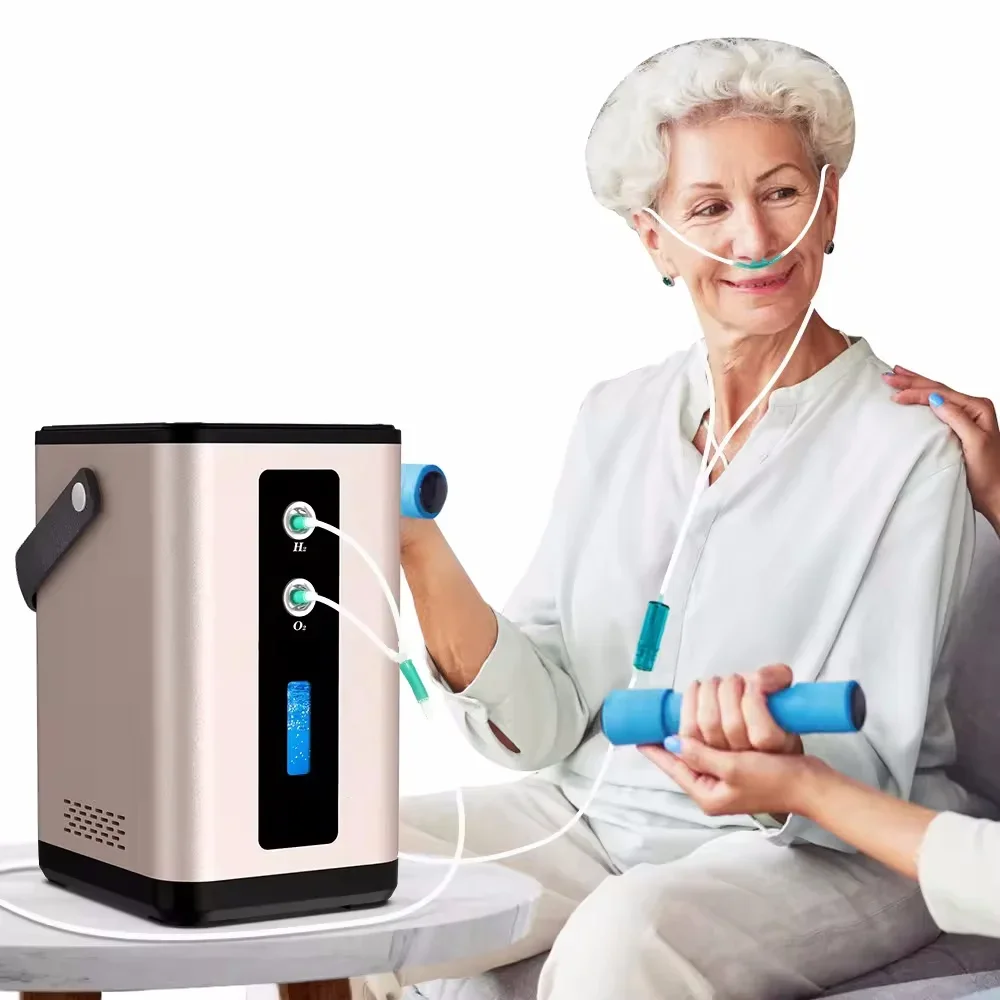 

Moneng 450ML Hydrogen Inhalation Machine Molecular Oxygen&Hydrogen Generator H2 Inhaler Water Ionizer SPE PEM