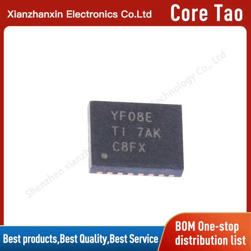 5pcs/lot TXS0108ERGYR VQFN20 Screen printing YF08E Voltage level converter IC chip