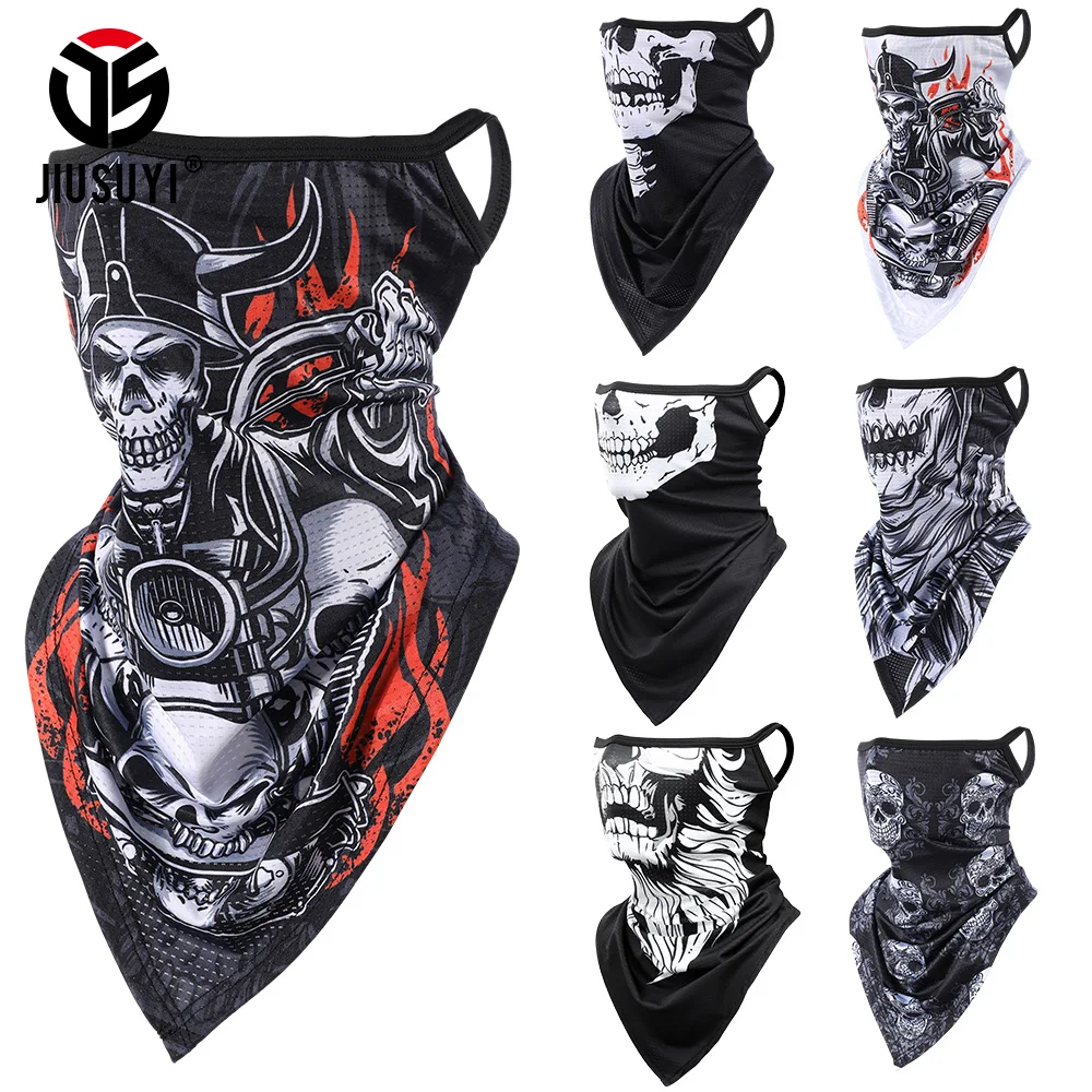 Bandana respirant, protection solaire UV, masque facial sportif, cache-cou, cache-col pour activités de plein air, randonnée, camping, course à pied, pêche, moto