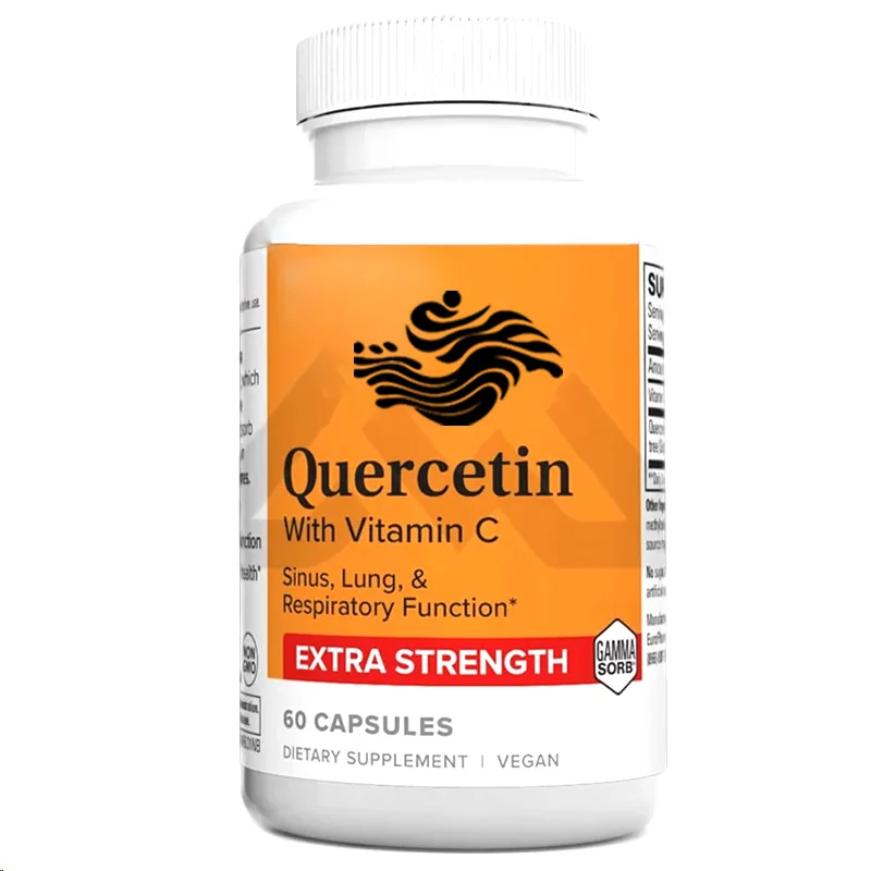 

Натуральный кавертиновый витамин С Суперсила -60 капсул - Функции пазух, легких и дыхания - Non Gmo, Pure - 60 порций