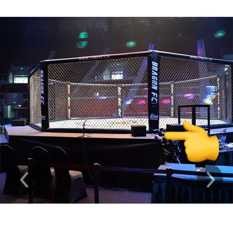 Cheap International Standard Quality Training Competition Boxing Ring MMA Cage Wrestling Cage For Export