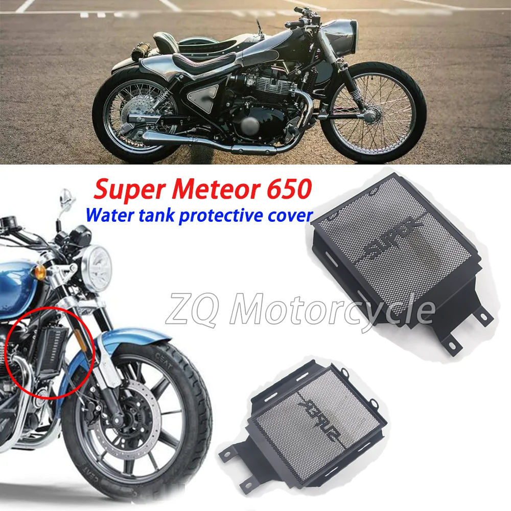 

For Super Meter 650 Royal Enfield Meter 650 radiator grille cover and water tank grille protective cover accessories